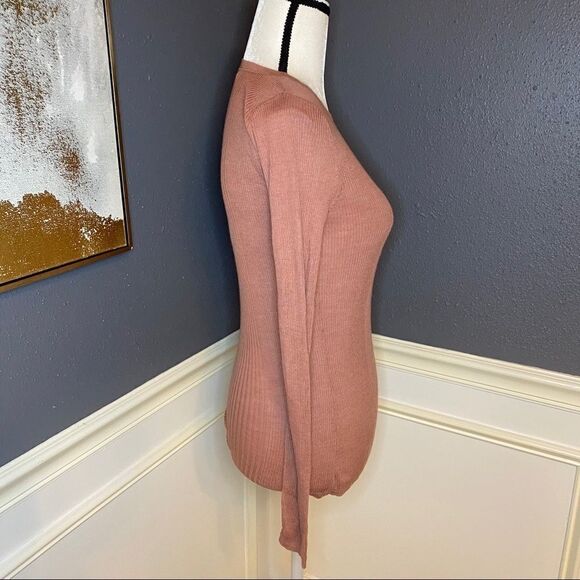 T By Alexander Wang Merino wool-blend ribbed top - Picture 8 of 12